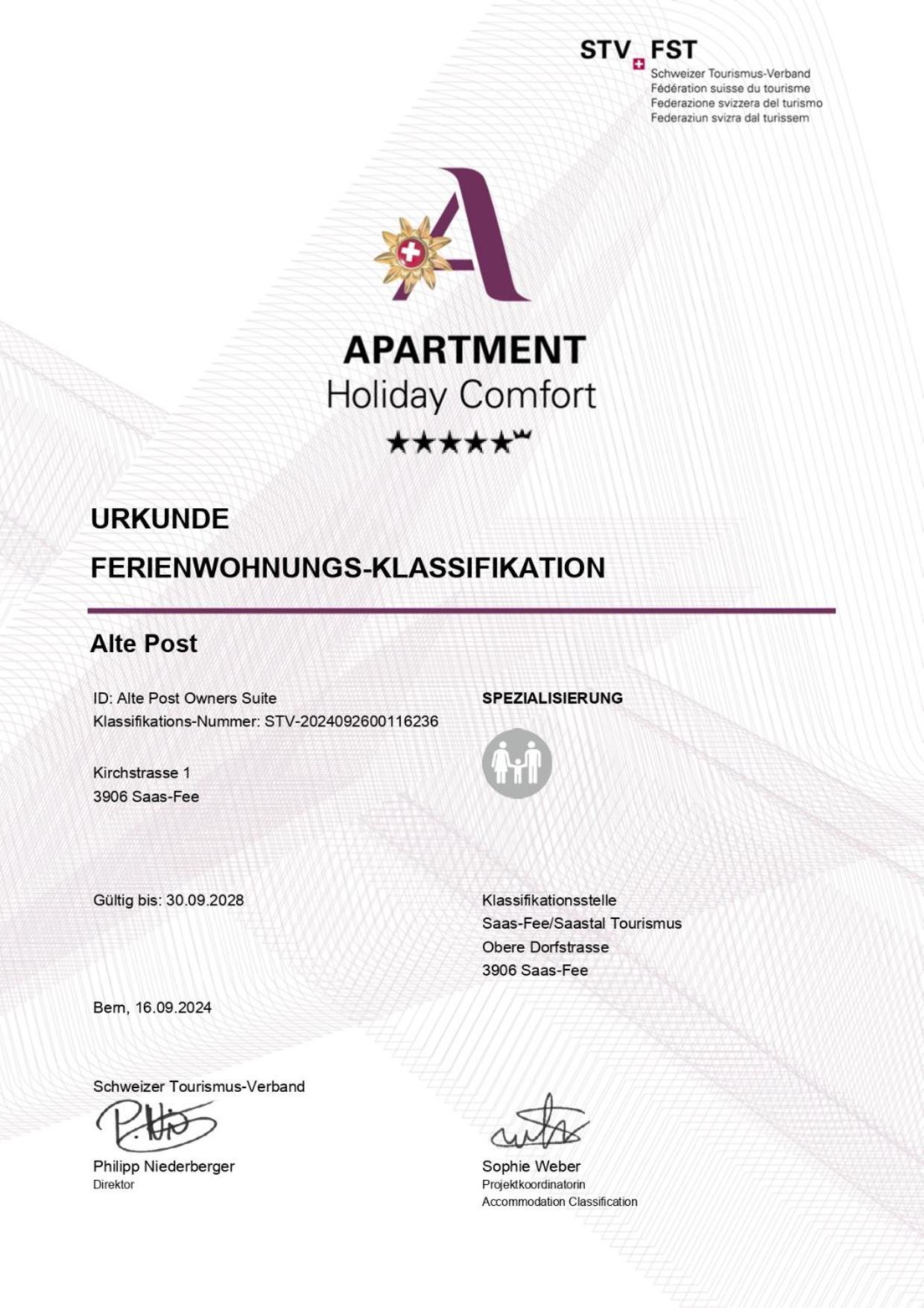 Апартаменты Alte Post Зас-Фе Экстерьер фото